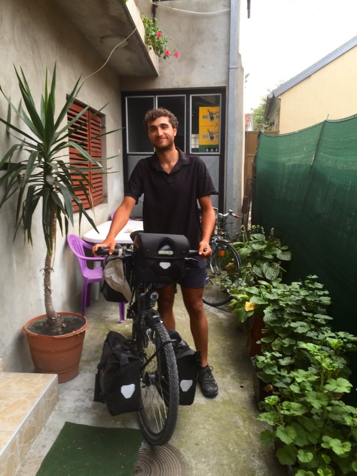 Edi - on his way towards Sofia and round the world