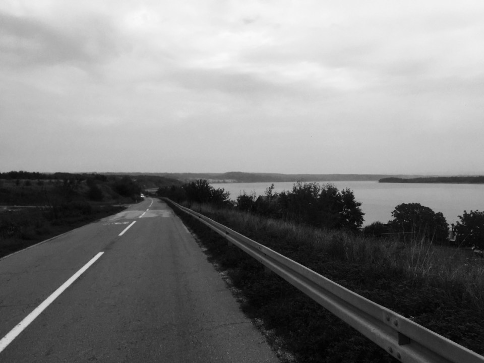 Alongside the Danube - bit of a grey day