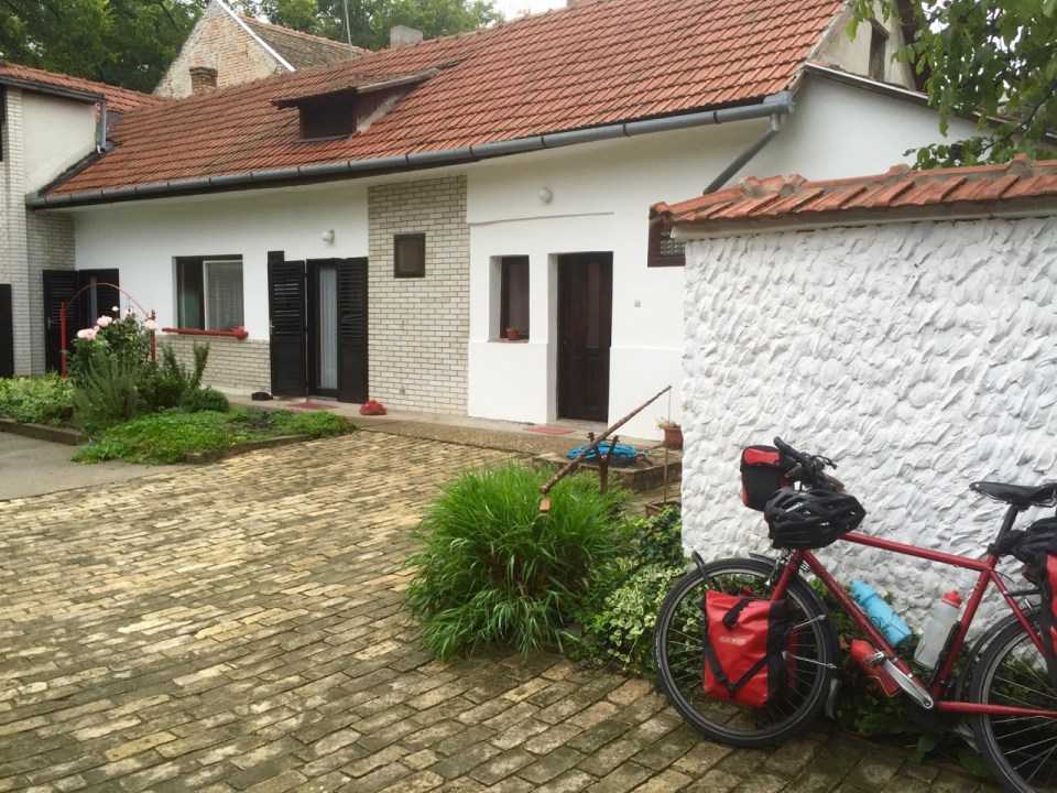 Smaug and Long Tour Bike Camp building