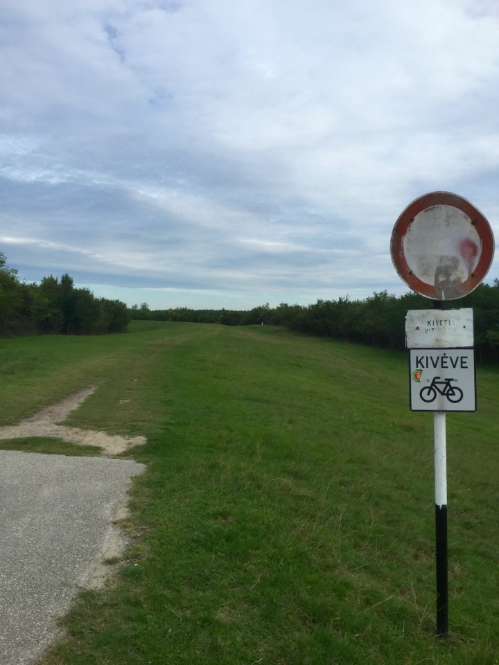 Start of the 'bumpy' section