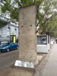 Bit of the Berlin Wall outside the House of Terror