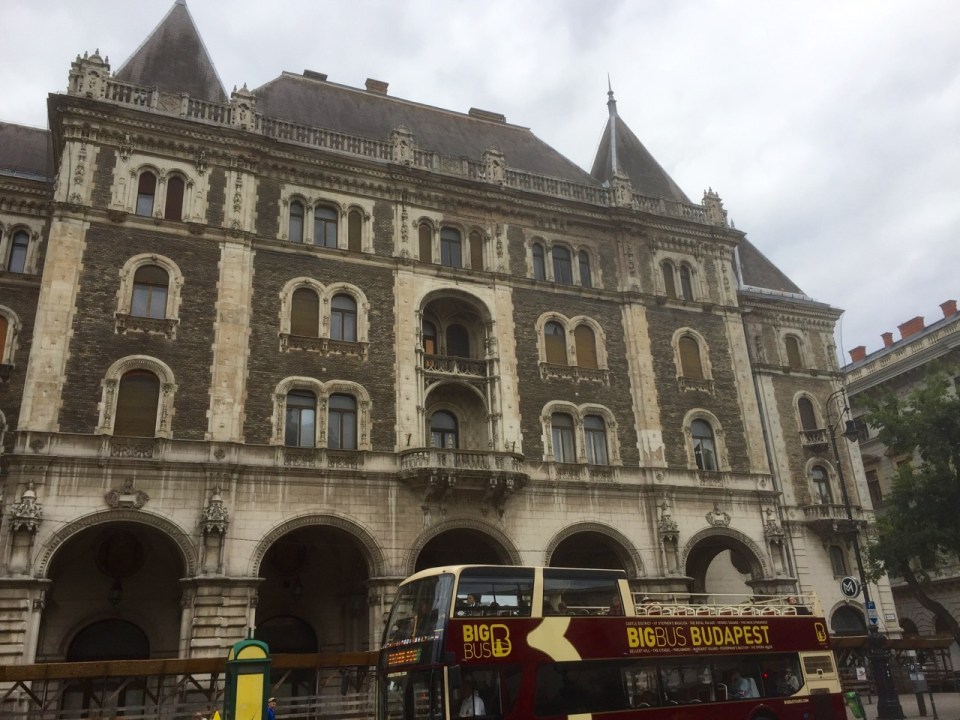 Budapest has lots of impressive Gothic looking buildings