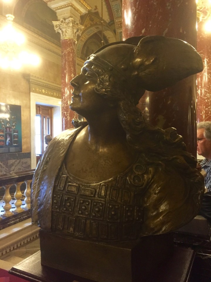 Lots of busts - this one looks like a Valkyrie
