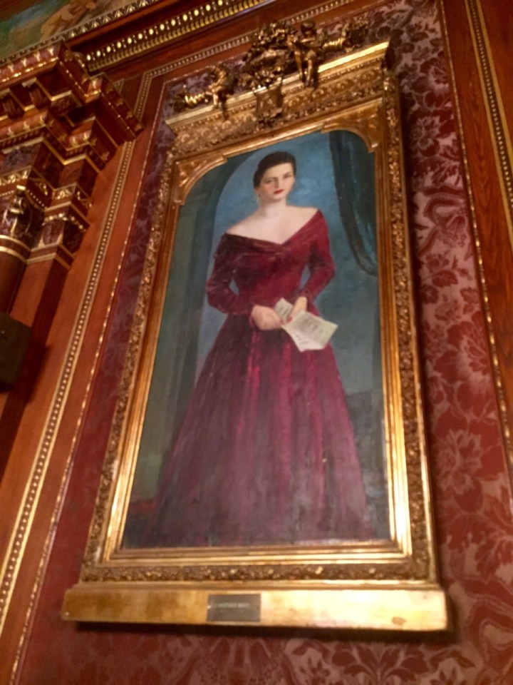 Painting of past opera singers 1