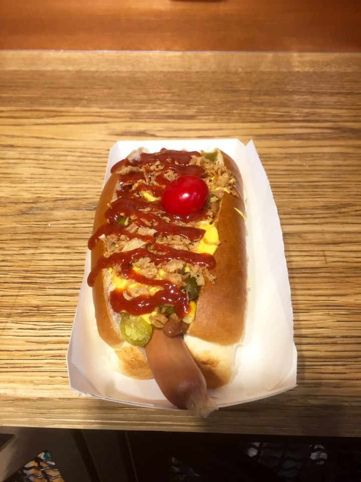 Mexican hotdog, just because