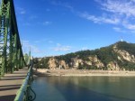 Crossing the Danube to 'Buda'