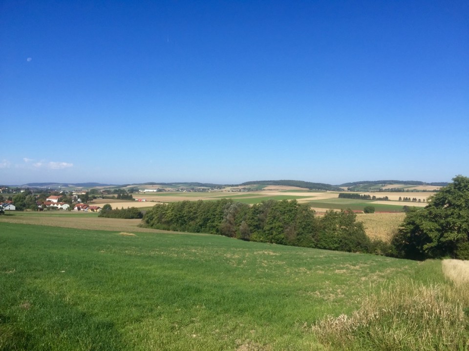 Austrian countryside looking nice in sunshine