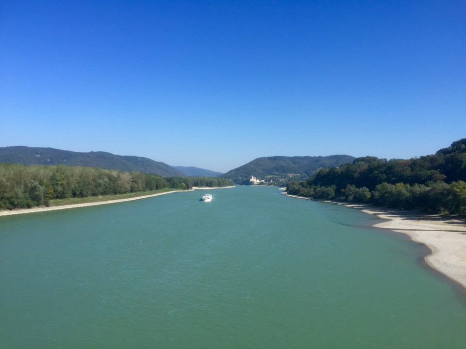 Arrived back at the Danube near Emmersdorf an der Donau