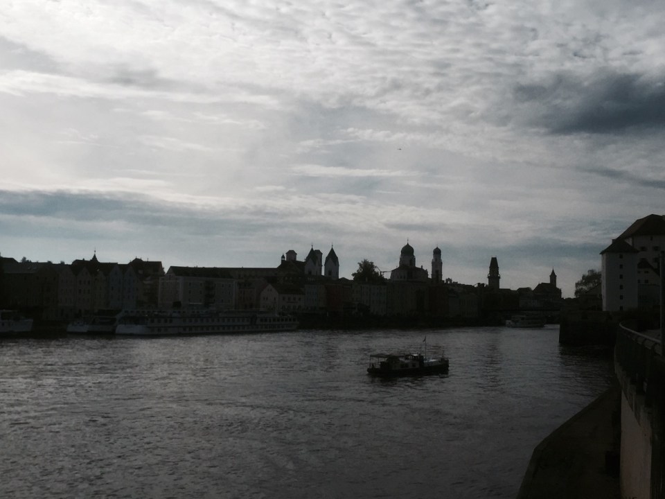 Arriving in Passau, Bavaria