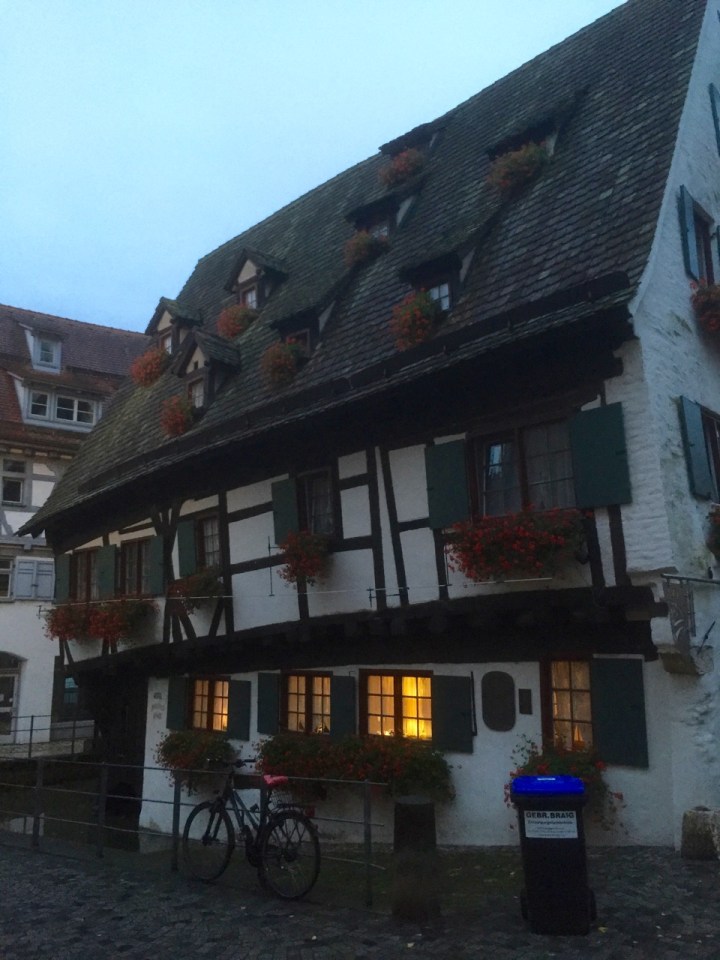 A wander around the old town, lovely buildings, Ulm