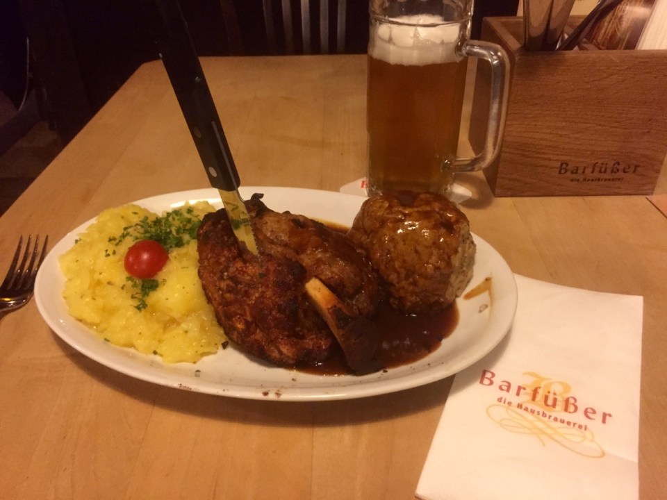 Dinner at Barfuber, Ulm