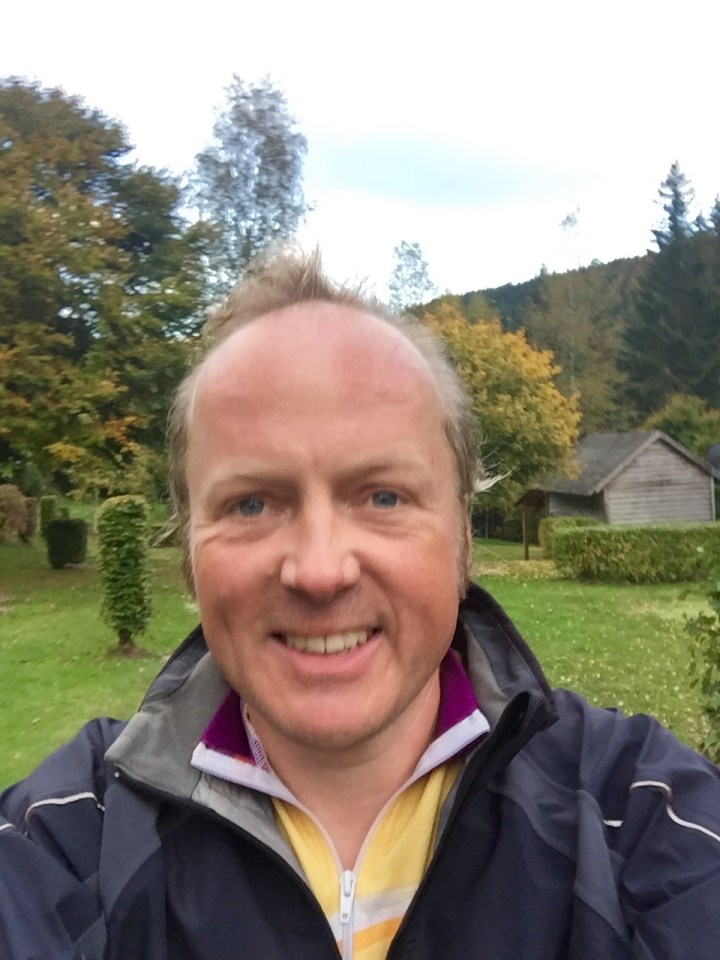 Relief to arrive at campsite - Langenwald