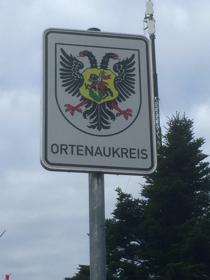 They have cool signs here