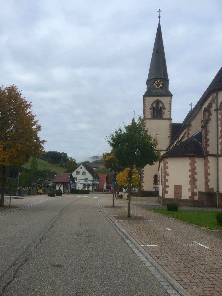 Small towns and villages on route down