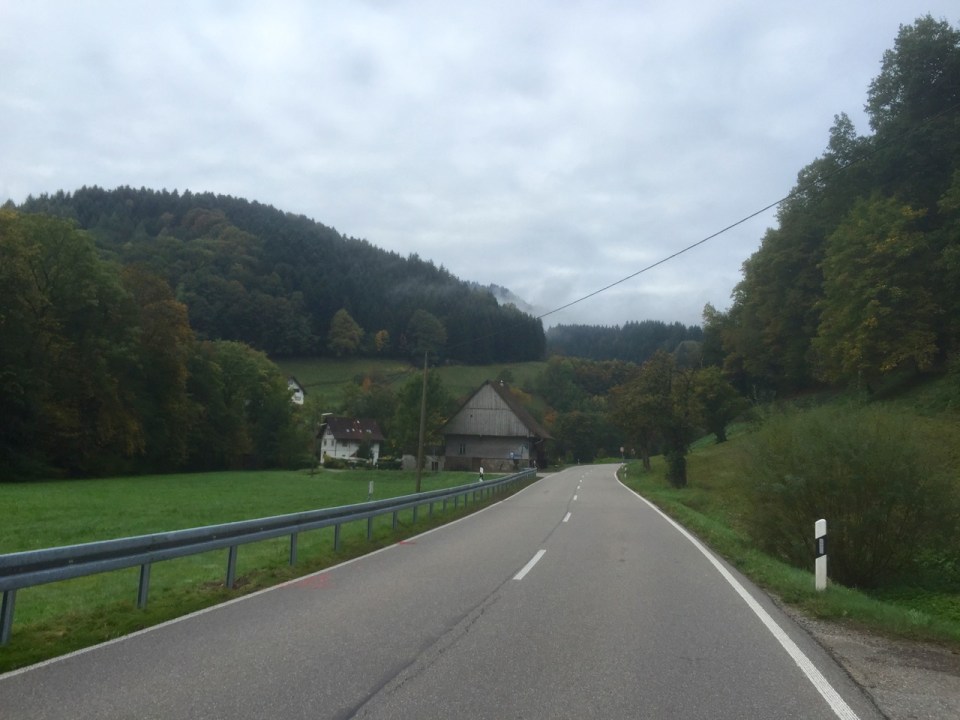 Picturesque landscape in Blackforest National Park
