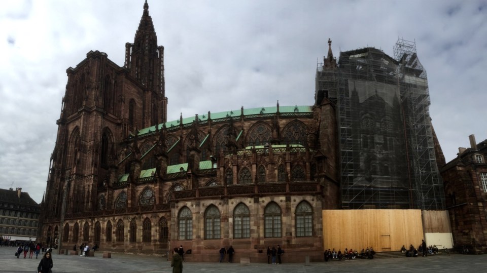 Strasbourg Cathedral panorama