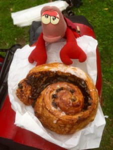 Escargot-au-chocolat, Lobster impressed