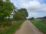 Cycling down small C roads in Lorraine