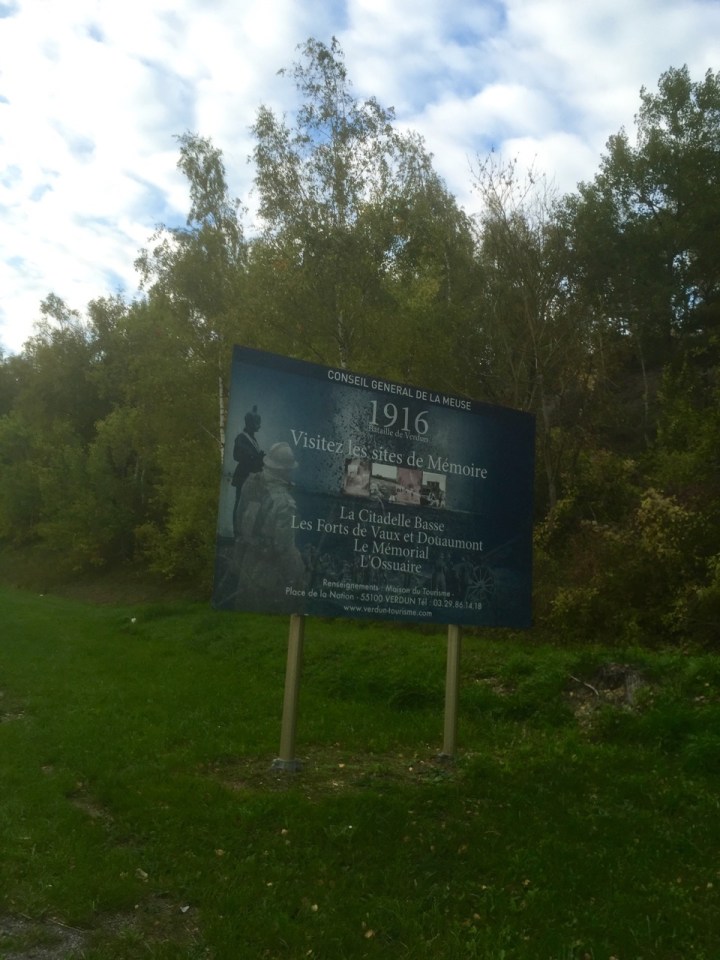 Entering Verdun - Centre Mondial de la Paix