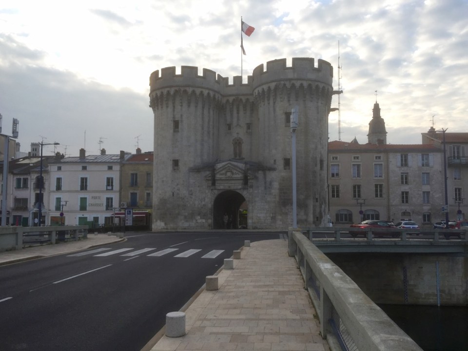 Towers standing guard over La Meuse, Verdun