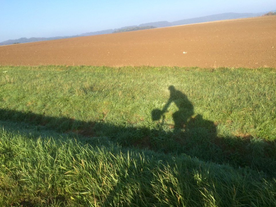 I'm being shadowed...