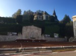 Memorial and nice church in Clermont-en-Argonne