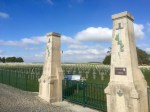 One of several military cemeteries on the Voie de Liberte