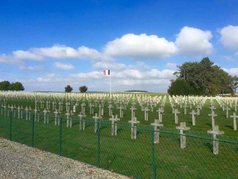 Military cemetery, Voie de Liberte