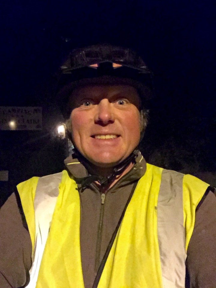 My startled look; it's a bit early still