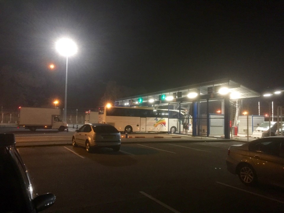 Waiting for the ferry in Dieppe