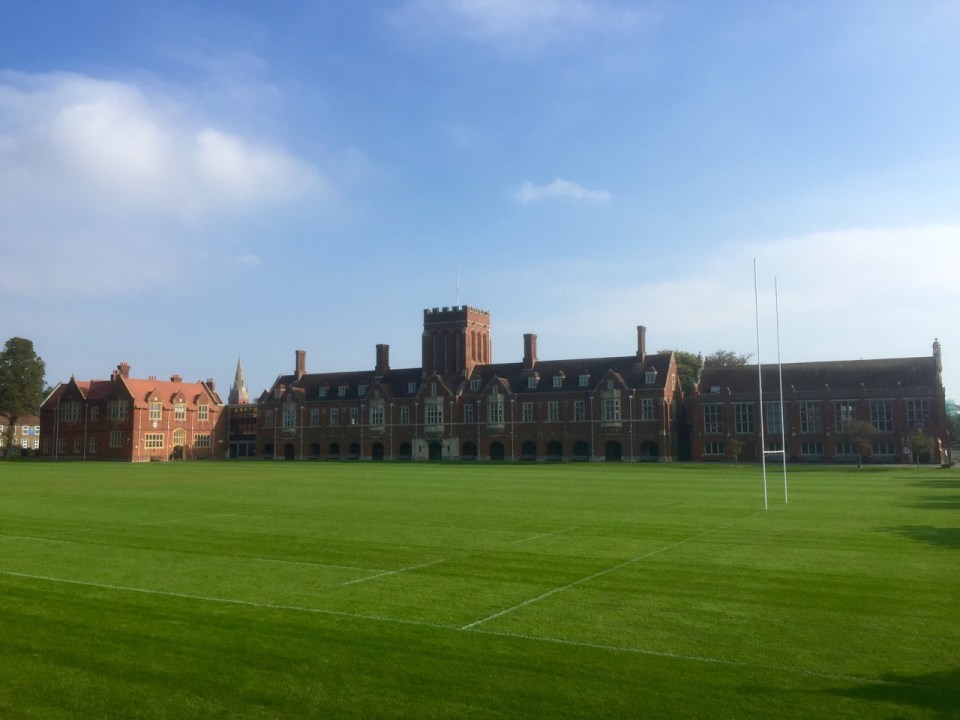 Eastbourne College - went there for my GCSEs, but a few years ago..