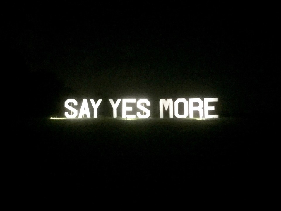 Say Yes More