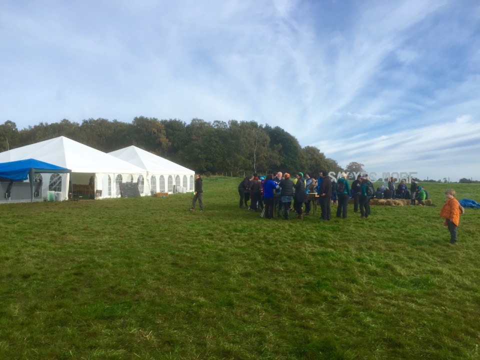 A field full of tents and incredible people