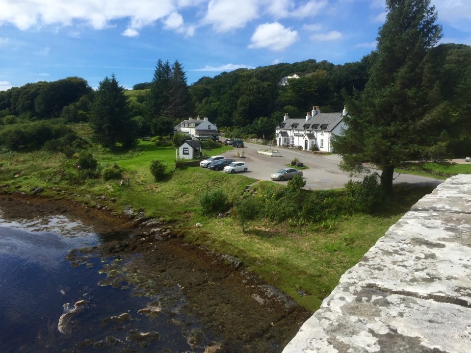 Tigh-An-Truish Inn from the Bridge