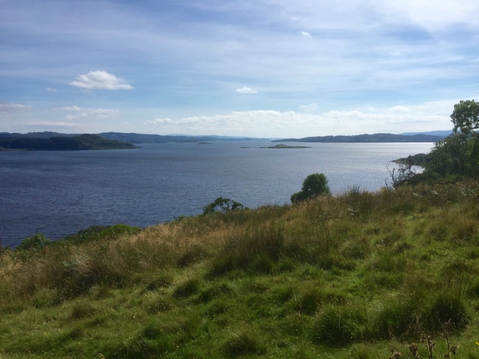 Loch looking inviting for a swim