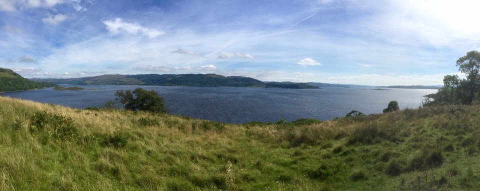 Loch Melfort - a perfect panorama