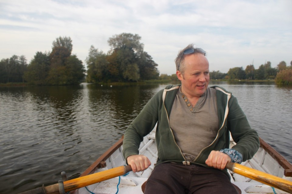 Messing about in boats in Thorpeness