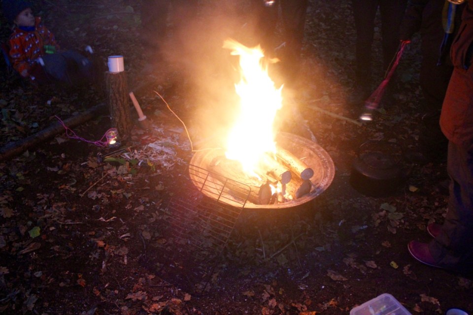 Hearty campfire a necessity