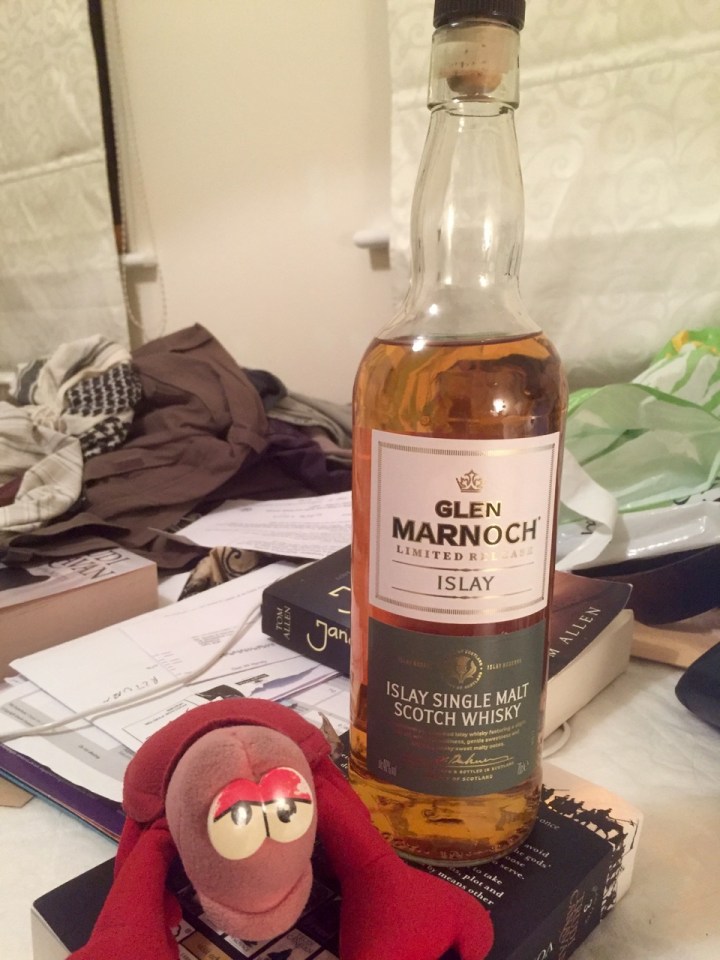 Lobster likes whisky as well as chocolate apparently