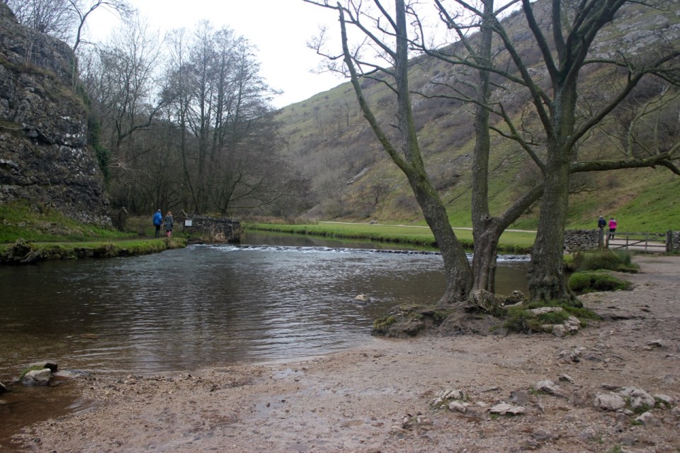 The River Dove - tad chilly for a dip