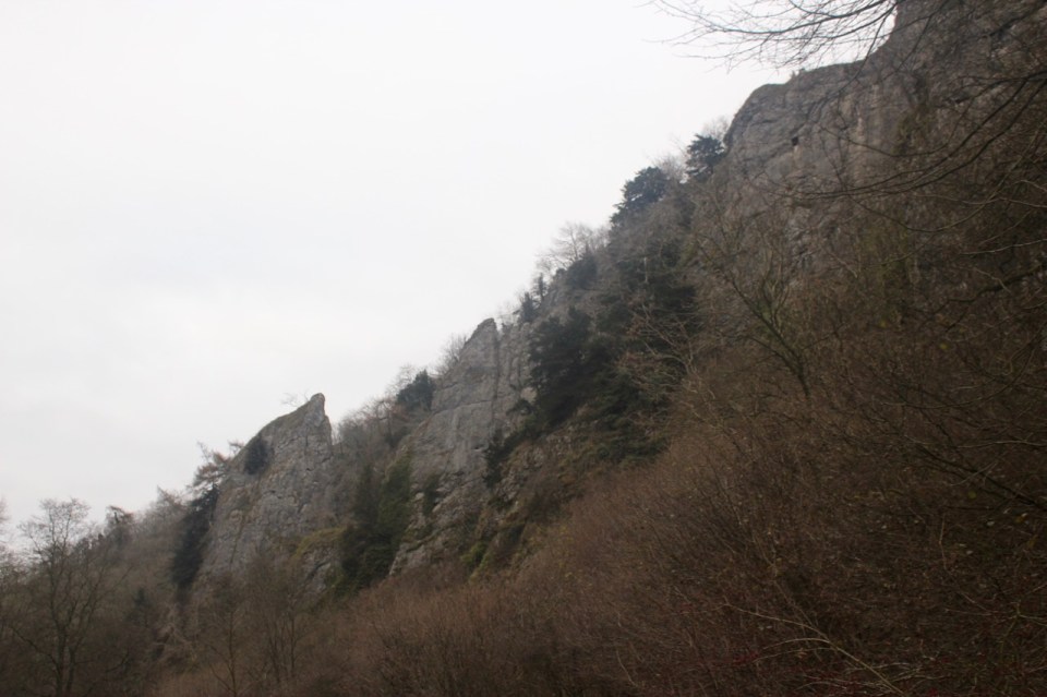 I wonder what the hole in the rock is up there...goblin spy hole?