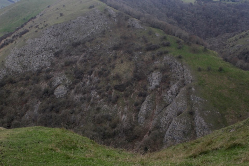 A steep descent, think I'll go the other way