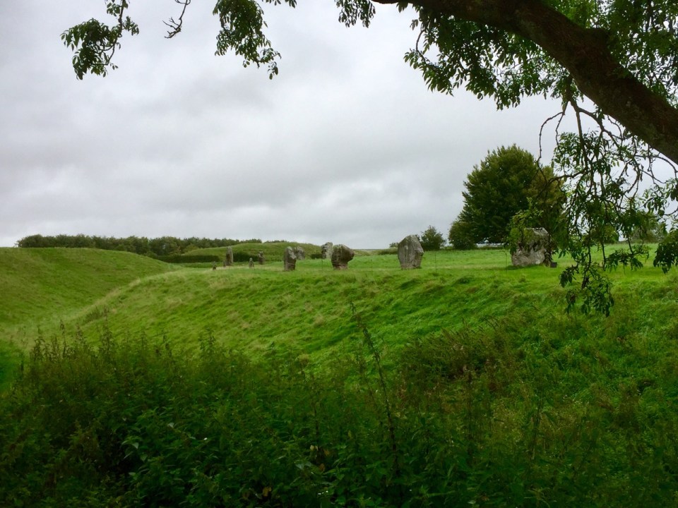 Avebury - stones and ditch