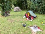 Campsite at Kelvedon Hatch
