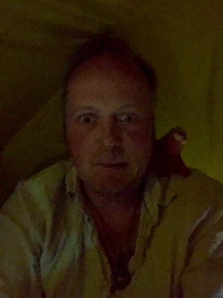 Another stormy night - hooked up laptop to phone and watched Twitch channel stuff