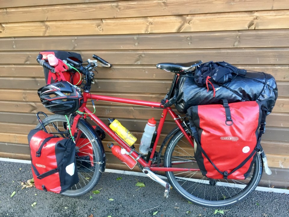 Made it through the storm, ready to ride