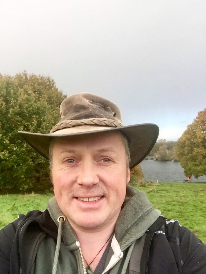 My hat has seen better days