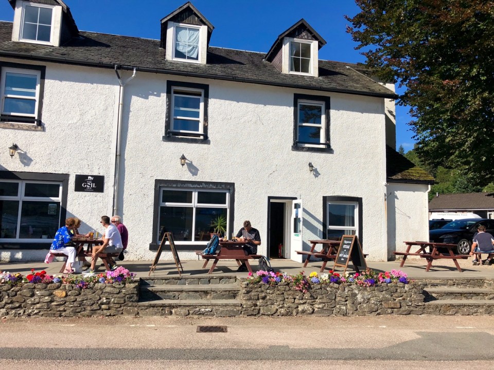 View across the bay from Lochgoilhead