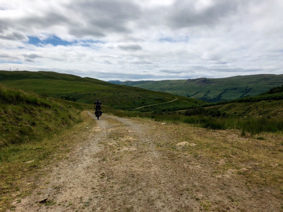 Finally a downhill section