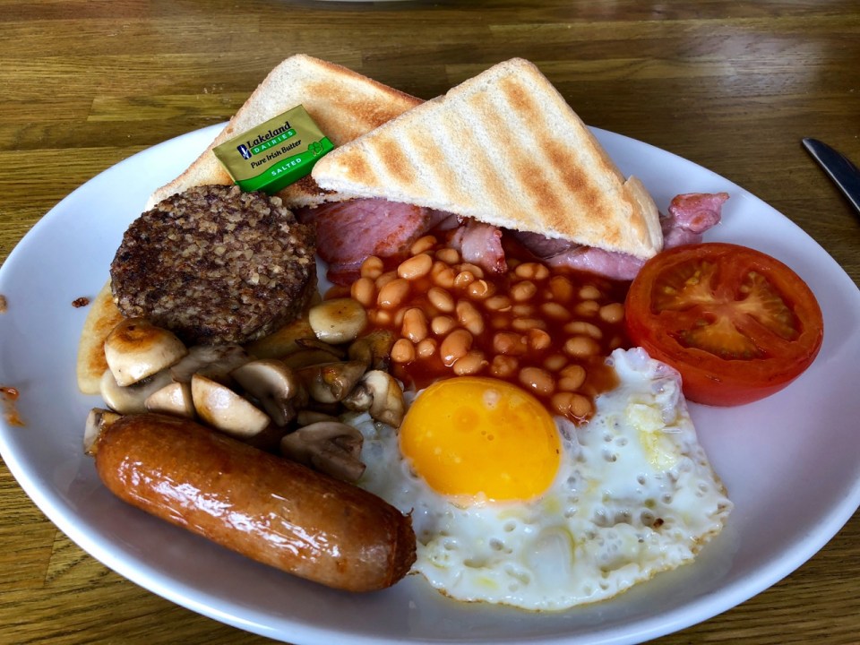 Fry up in Tarbert